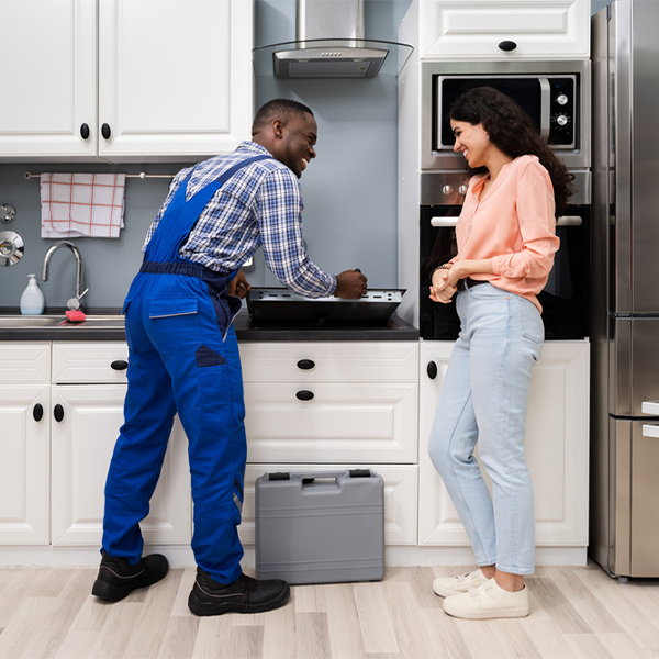 what kind of warranty do you offer on your cooktop repair services in Mannboro